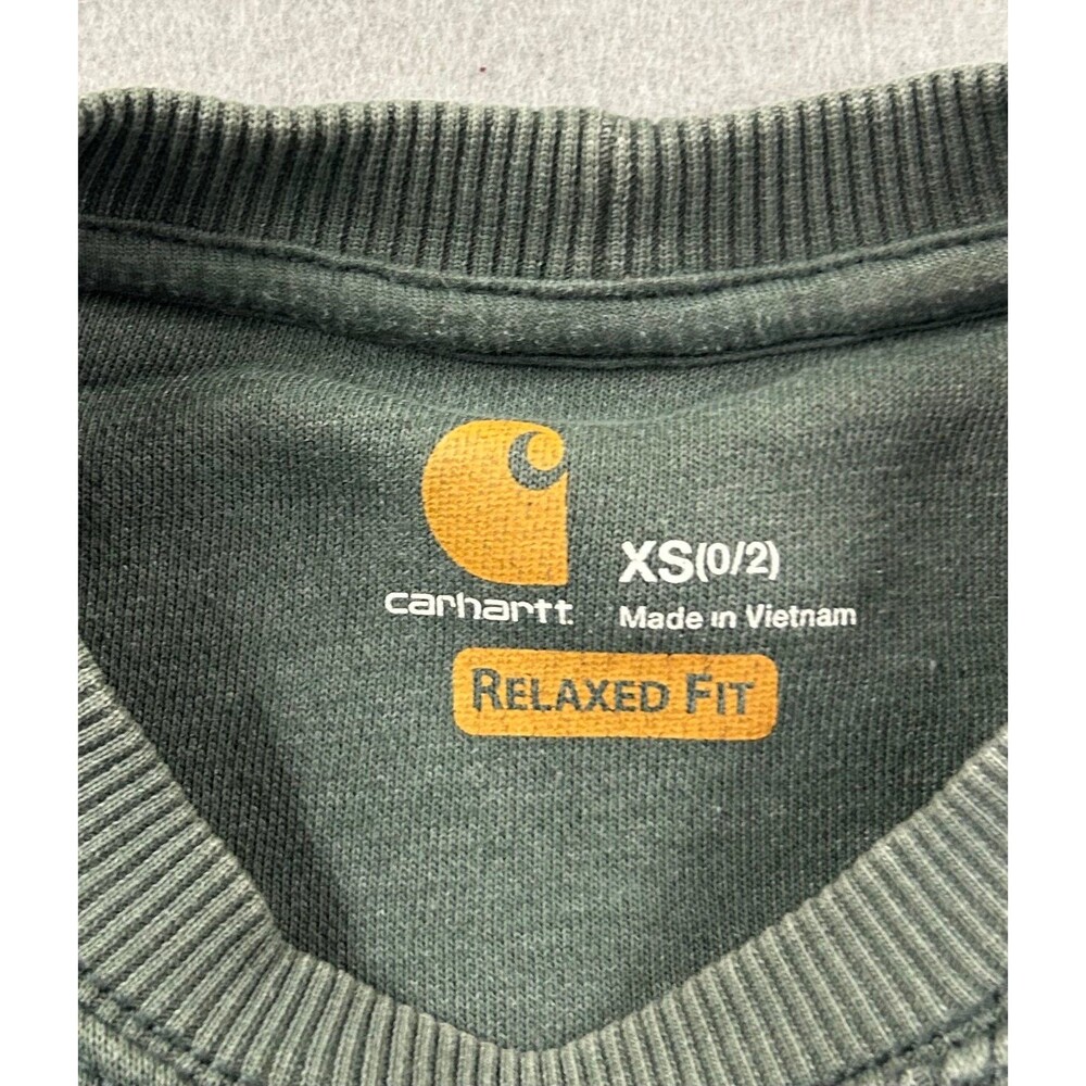 Carhartt Women’s Crewneck Sweatshirt 103925 G35 - Picture 6 of 9
